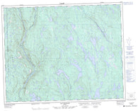 022O10 Lac Boudart Canadian topographic map, 1:50,000 scale