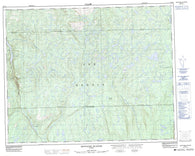 022O11 Montagne Blanche Canadian topographic map, 1:50,000 scale