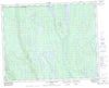 022O16 Lac Poissons Blancs Canadian topographic map, 1:50,000 scale