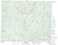 022P01 Riviere Poisset Canadian topographic map, 1:50,000 scale