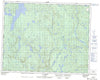 022P03 Lac A L Aigle Canadian topographic map, 1:50,000 scale