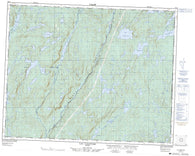 022P04 Lac Canatiche Canadian topographic map, 1:50,000 scale