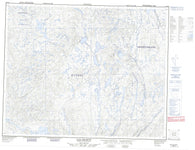 022P10 Lacs Belmont Canadian topographic map, 1:50,000 scale