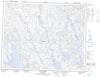 022P11 Lac Fournier Canadian topographic map, 1:50,000 scale