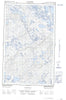 023A07W No Title Canadian topographic map, 1:50,000 scale