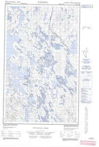 023A08E No Title Canadian topographic map, 1:50,000 scale