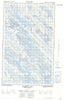 023A10W Atikonak Lake Canadian topographic map, 1:50,000 scale