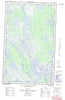 023A12E Lac A L Eau Claire Canadian topographic map, 1:50,000 scale