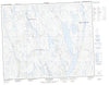 023B01 Lac Caopacho Canadian topographic map, 1:50,000 scale
