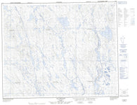 023B05 Lac Peppler Canadian topographic map, 1:50,000 scale