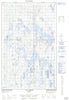023C02W Lac Griffon Canadian topographic map, 1:50,000 scale