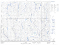 023C03 Riviere Sechelles Canadian topographic map, 1:50,000 scale