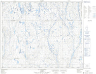 023C07 Lac Cananville Canadian topographic map, 1:50,000 scale