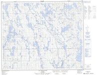 023C09 Lac Saint Julien Canadian topographic map, 1:50,000 scale