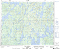 023C14 Lac Vallard Canadian topographic map, 1:50,000 scale