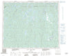 023C Lac Vallard Canadian topographic map, 1:250,000 scale