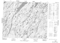 023D03 Lac Gaschet Canadian topographic map, 1:50,000 scale