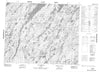 023D03 Lac Gaschet Canadian topographic map, 1:50,000 scale