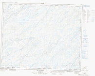 023D11 Lac Wahemen Canadian topographic map, 1:50,000 scale