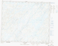 023D14 Lac Patamisk Canadian topographic map, 1:50,000 scale