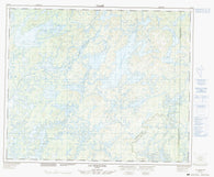 023D16 Lac Desceliers Canadian topographic map, 1:50,000 scale