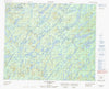023E08 Lac Montbrillant Canadian topographic map, 1:50,000 scale