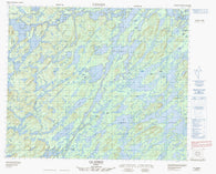 023E09 Lac Rambau Canadian topographic map, 1:50,000 scale