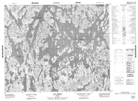 023F01 Lac Jaquis Canadian topographic map, 1:50,000 scale