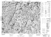 023F04 Lac Bruyeres Canadian topographic map, 1:50,000 scale