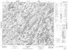 023F05 Lac Devannes Canadian topographic map, 1:50,000 scale