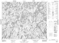 023F07 Lac Maggiolo Canadian topographic map, 1:50,000 scale