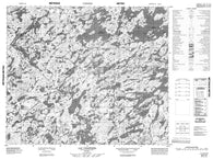 023F14 Lac Chastrier Canadian topographic map, 1:50,000 scale