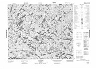 023F16 Lac Comte Canadian topographic map, 1:50,000 scale