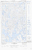023G04E Lac Opiscotiche Canadian topographic map, 1:50,000 scale