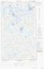023G05W Lac Kerbodot Canadian topographic map, 1:50,000 scale