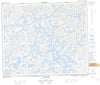 023G06 Lac Mingre Canadian topographic map, 1:50,000 scale