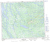 023G09 Evening Lake Canadian topographic map, 1:50,000 scale
