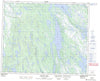 023H02 Panchia Lake Canadian topographic map, 1:50,000 scale