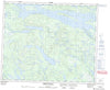023H06 Ossok Mountain Canadian topographic map, 1:50,000 scale