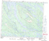 023H13 Sims Lake Canadian topographic map, 1:50,000 scale