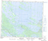 023H14 Sandgrit Peak Canadian topographic map, 1:50,000 scale