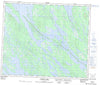 023I04 Timmins Lake Canadian topographic map, 1:50,000 scale
