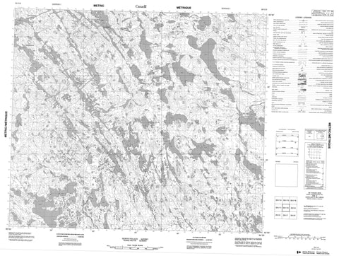 023I10 No Title Canadian topographic map, 1:50,000 scale