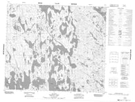 023I11 No Title Canadian topographic map, 1:50,000 scale