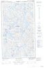 023J12E Lac Avezac Canadian topographic map, 1:50,000 scale