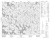 023K10 Lac Fauques Canadian topographic map, 1:50,000 scale