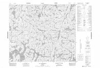 023K15 Lac Costebelle Canadian topographic map, 1:50,000 scale