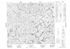 023K16 Lac Lachaussee Canadian topographic map, 1:50,000 scale