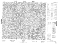 023L02 Lac Niaux Canadian topographic map, 1:50,000 scale