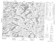 023L06 Lac Herve Canadian topographic map, 1:50,000 scale